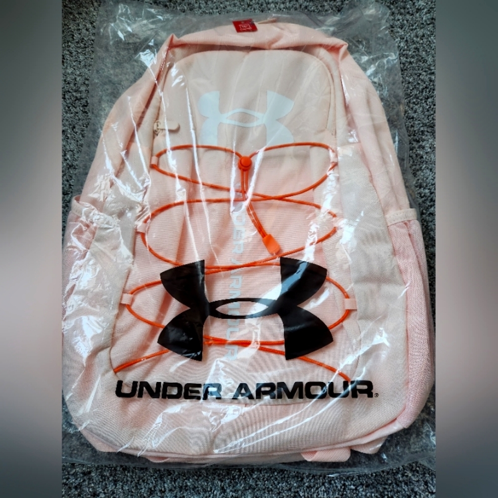 BNIB Under Armour pink backpack